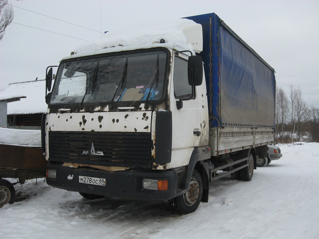 Тверская область, № М 278 ОС 69 — МАЗ-437130