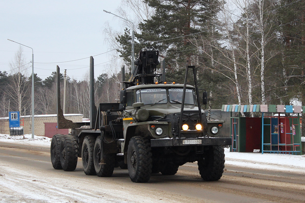 Рязанская область, № Е 700 РО 62 — Урал-4320 / 5557 (общая модель)