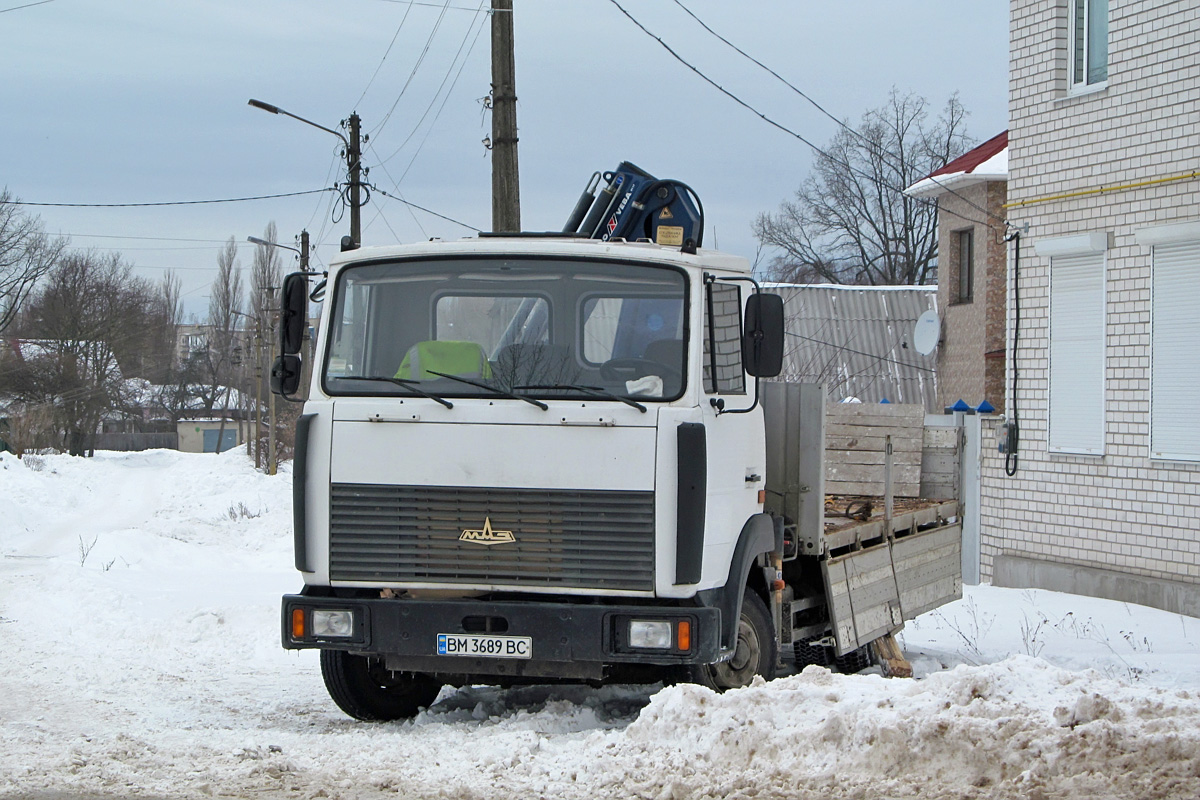 Сумская область, № ВМ 3689 ВС — МАЗ-437041
