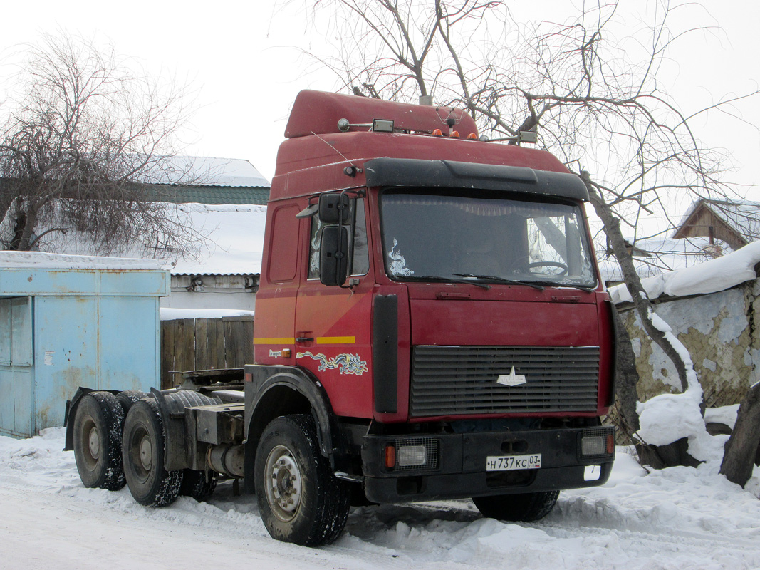 Бурятия, № Н 737 КС 03 — МАЗ-64226
