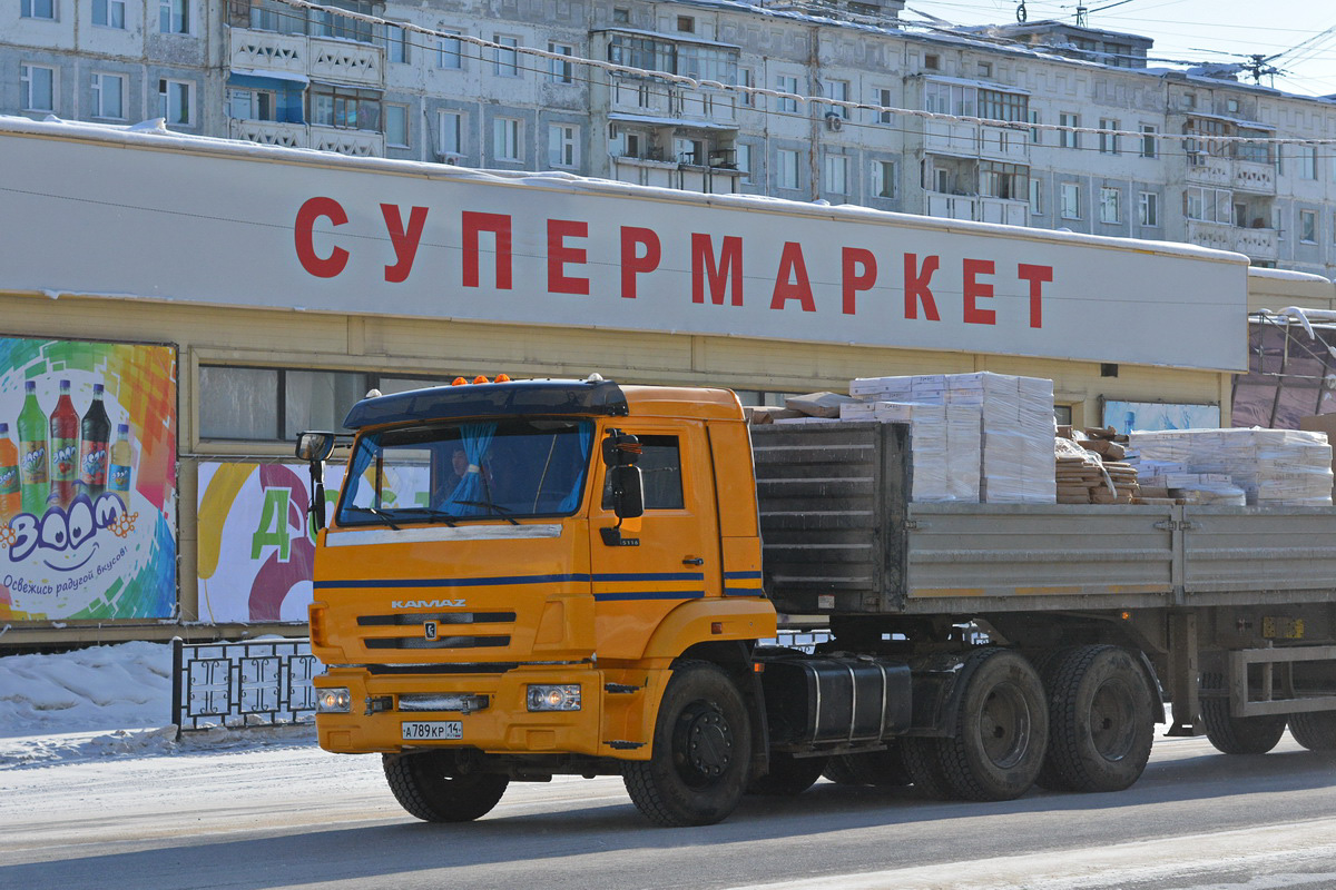 Саха (Якутия), № А 789 КР 14 — КамАЗ-65116-N3(78)
