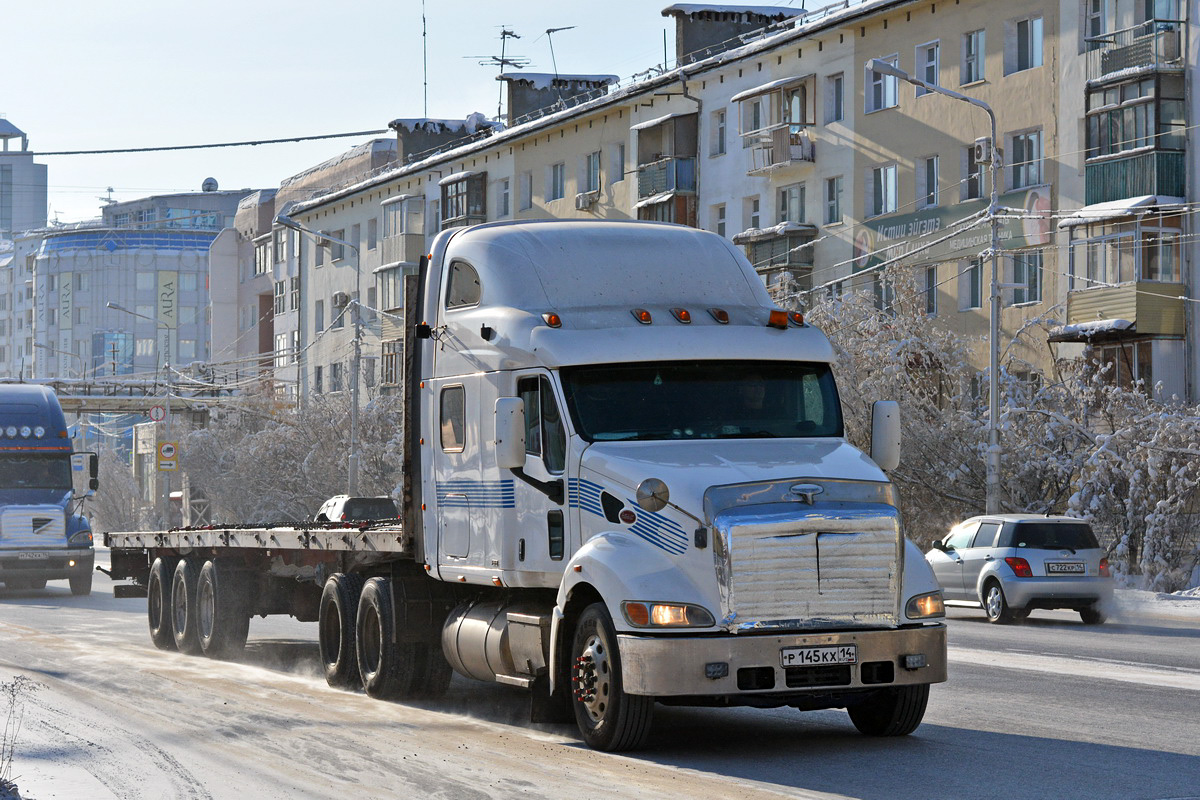 Саха (Якутия), № Р 145 КХ 14 — Peterbilt 387