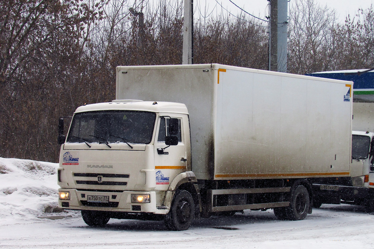 Ивановская область, № А 750 ТС 37 — КамАЗ-4308-C4(25)