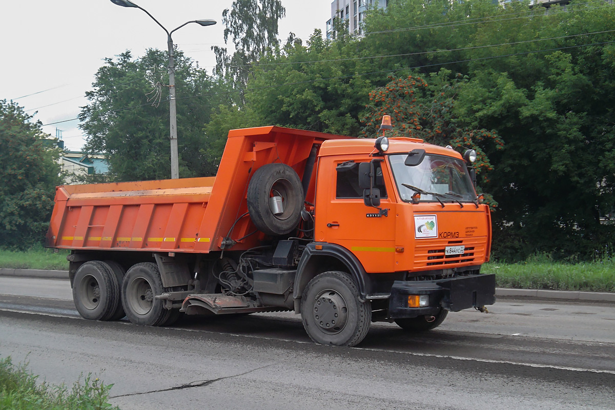 Алтайский край, № К 844 УС 22 — КамАЗ-65115-62