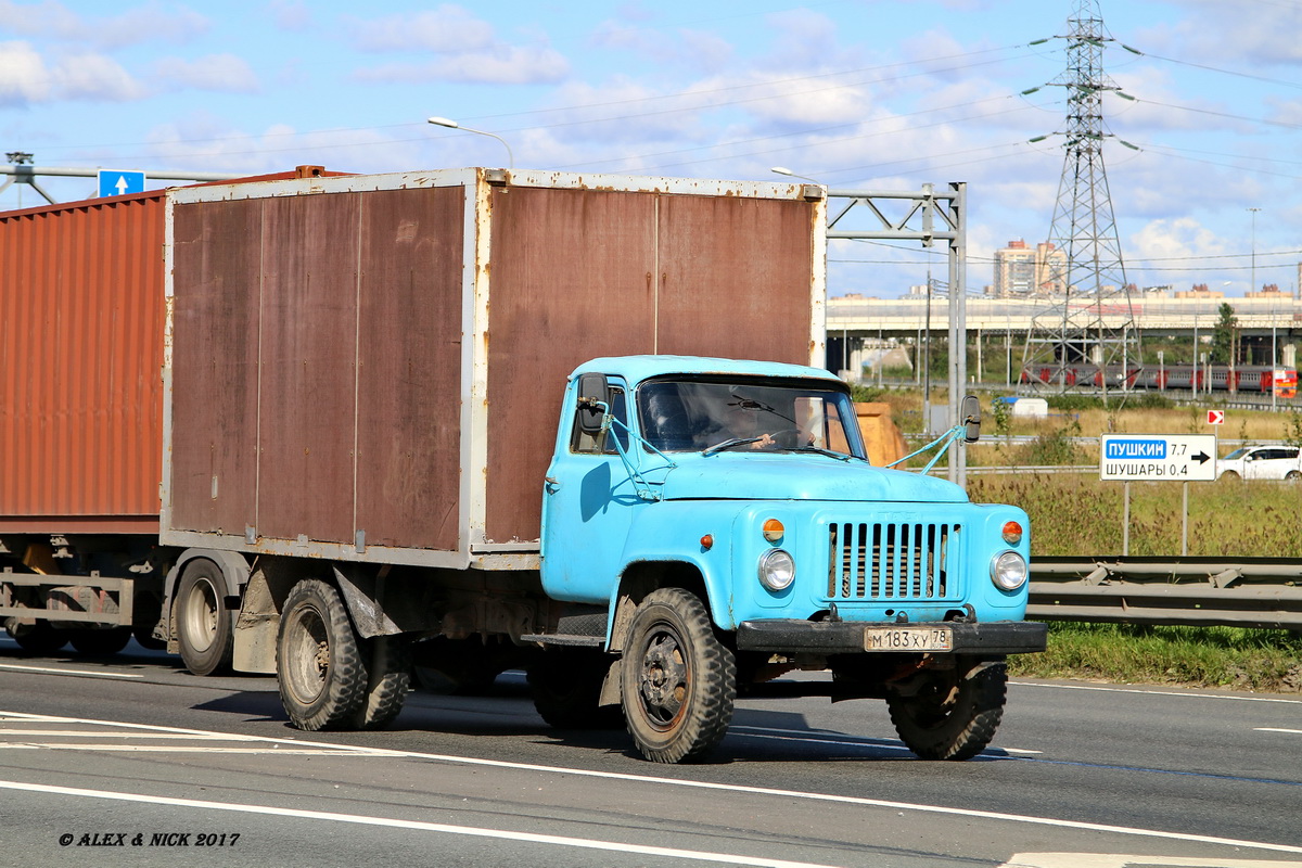 Санкт-Петербург, № М 183 ХУ 78 — ГАЗ-52-01 (ГАЗ-52А)