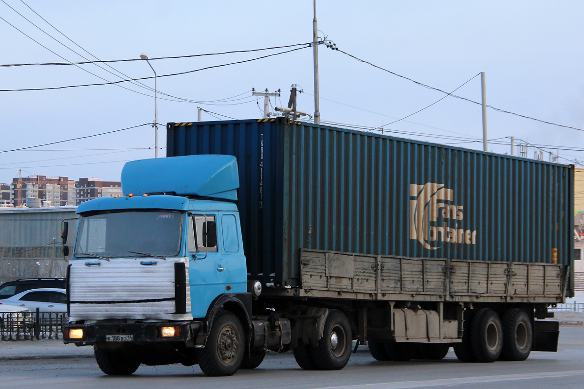 Саха (Якутия), № К 188 ВО 14 — МАЗ-54323