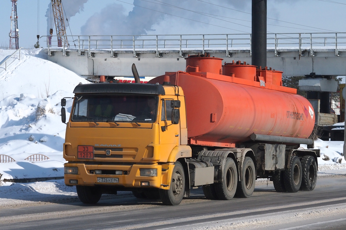 Ханты-Мансийский автоном.округ, № С 326 УТ 86 — КамАЗ-65116-N3(78)