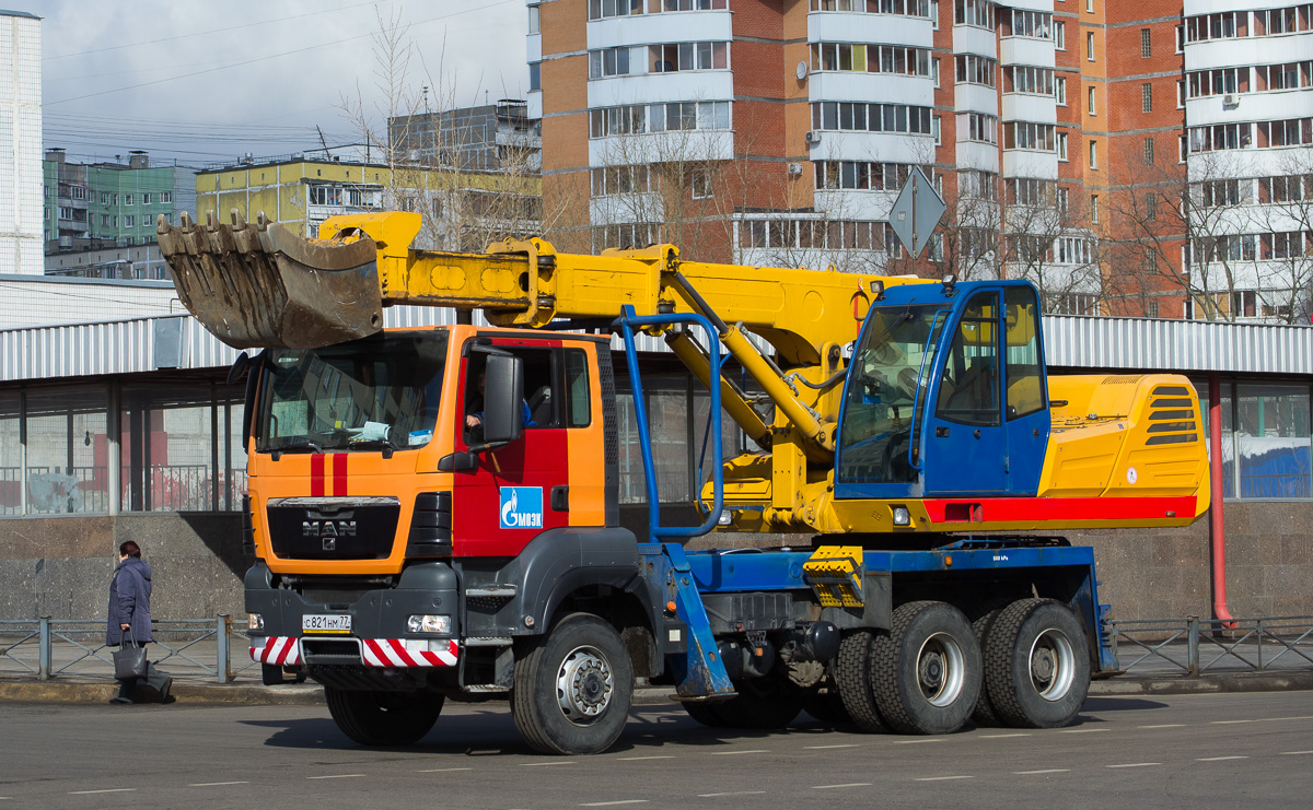 Москва, № С 821 НМ 77 — MAN TGS 26.320