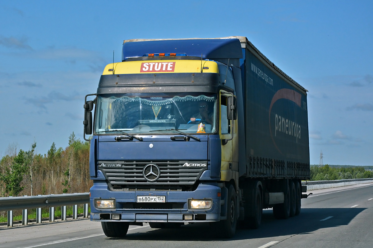 Нижегородская область, № В 680 РХ 152 — Mercedes-Benz Actros ('1997) 1835