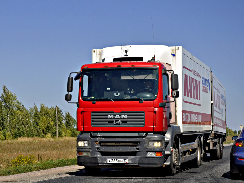 Башкортостан, № А 363 ВМ 37 — MAN TGA 26.350