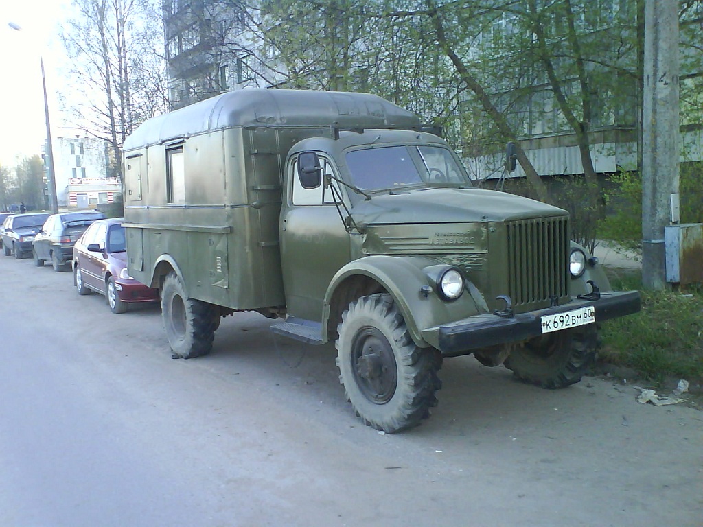 Псковская область, № К 692 ВМ 60 — ГАЗ-63Э