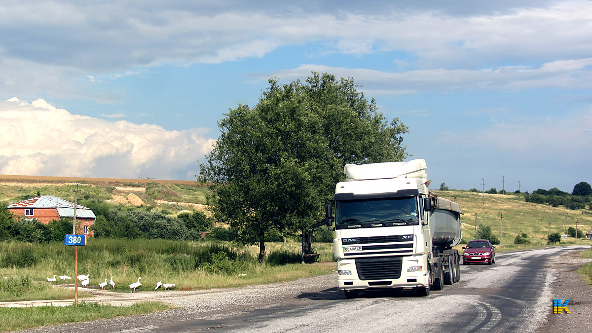 Львовская область, № ВС 4705 СР — DAF XF95 FT