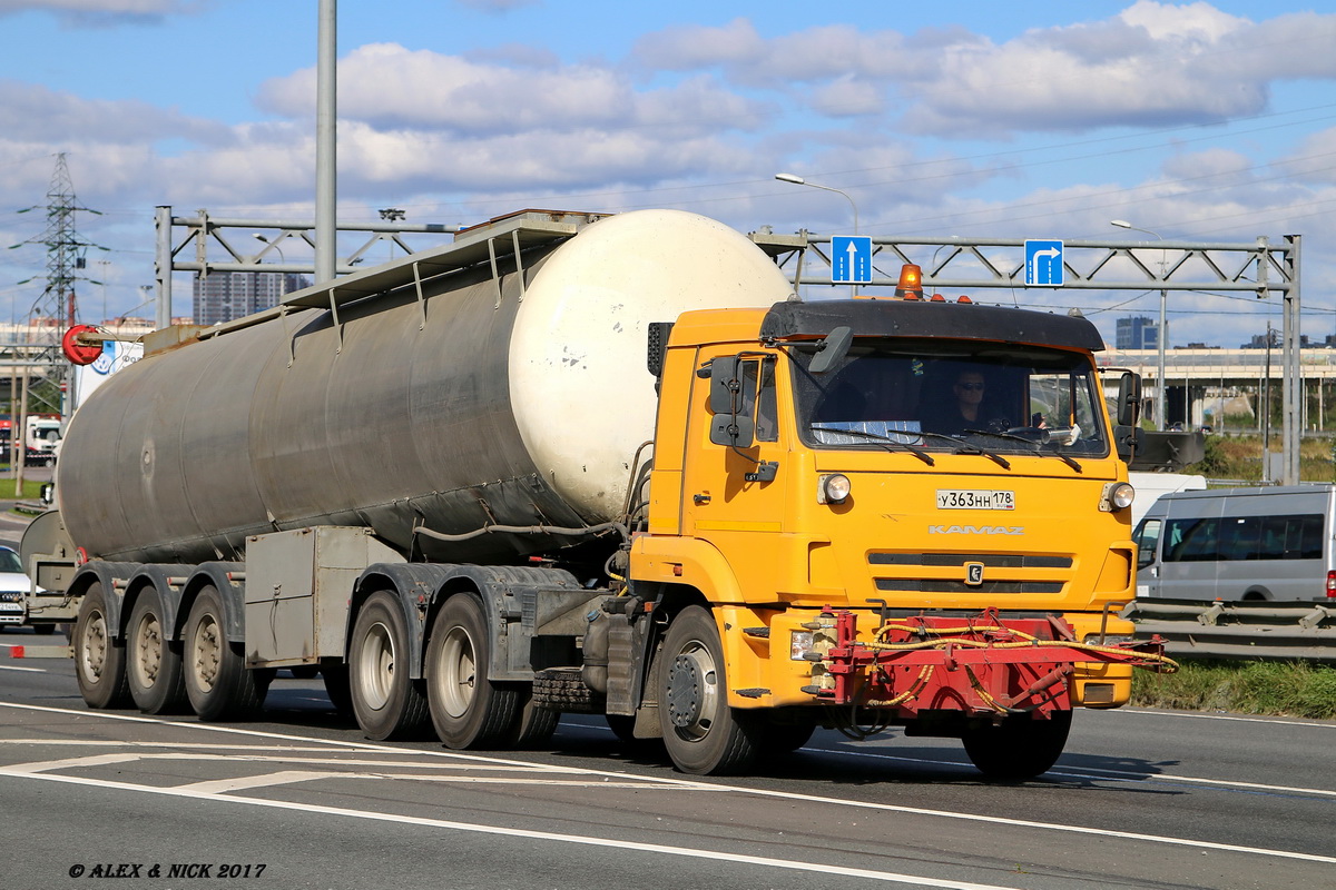 Санкт-Петербург, № У 363 НН 178 — КамАЗ-65116-A4(23)