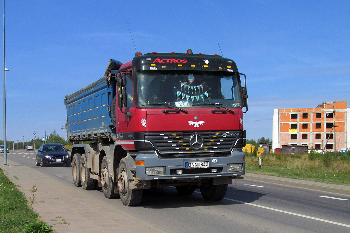 Литва, № DNN 842 — Mercedes-Benz Actros ('1997) 4143