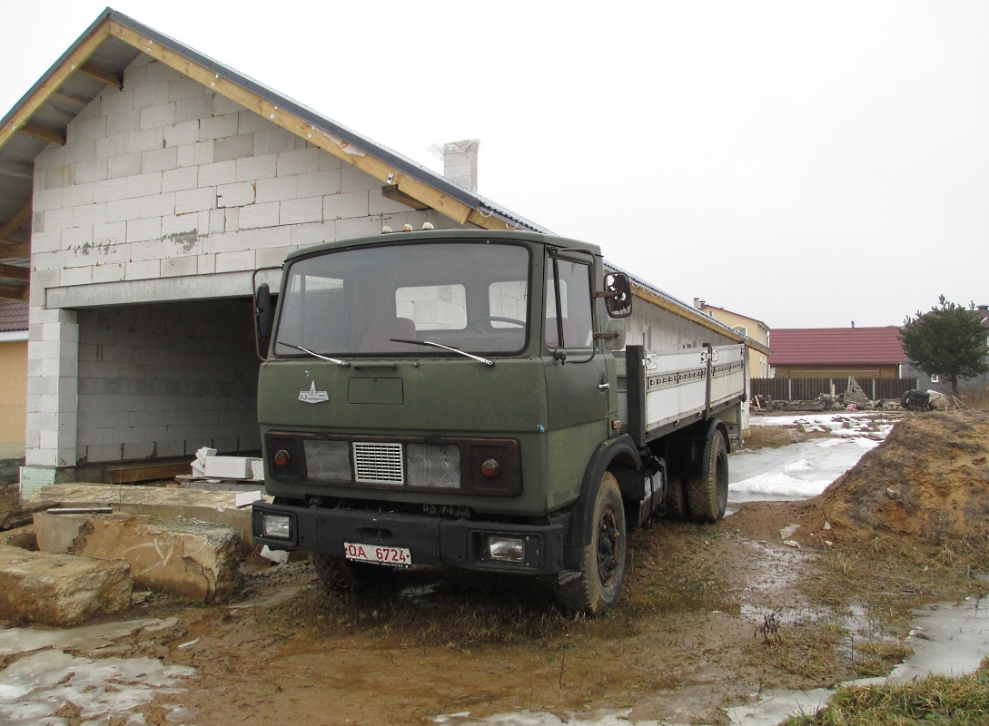 Минская область, № ОА 6724 — МАЗ-5337 (общая модель)