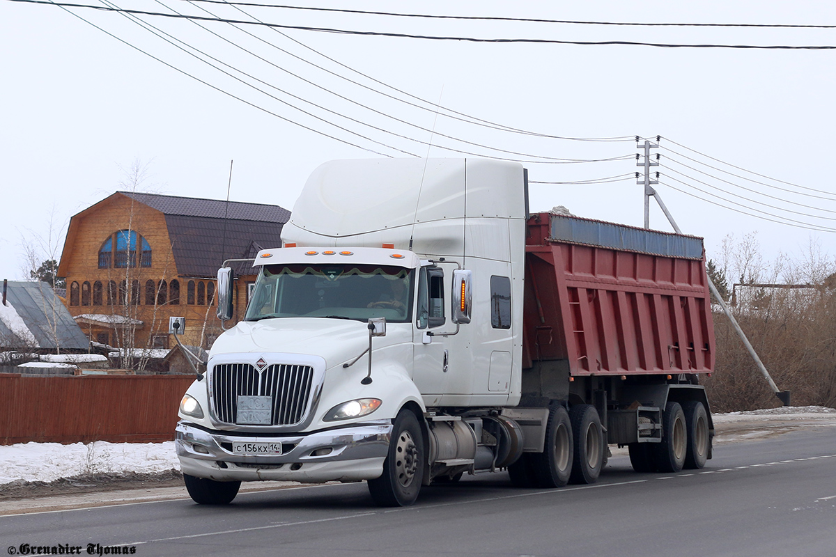 Саха (Якутия), № С 156 КХ 14 — International Prostar