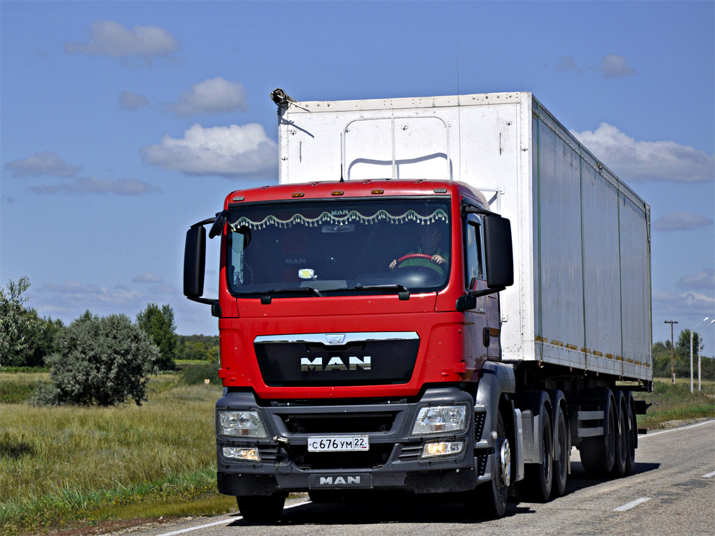 Алтайский край, № С 676 УМ 22 — MAN TGS 26.400