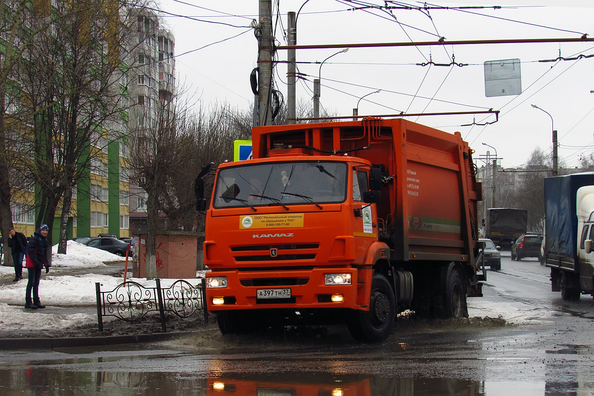 Ивановская область, № А 397 ТН 37 — КамАЗ-53605-L4(19)
