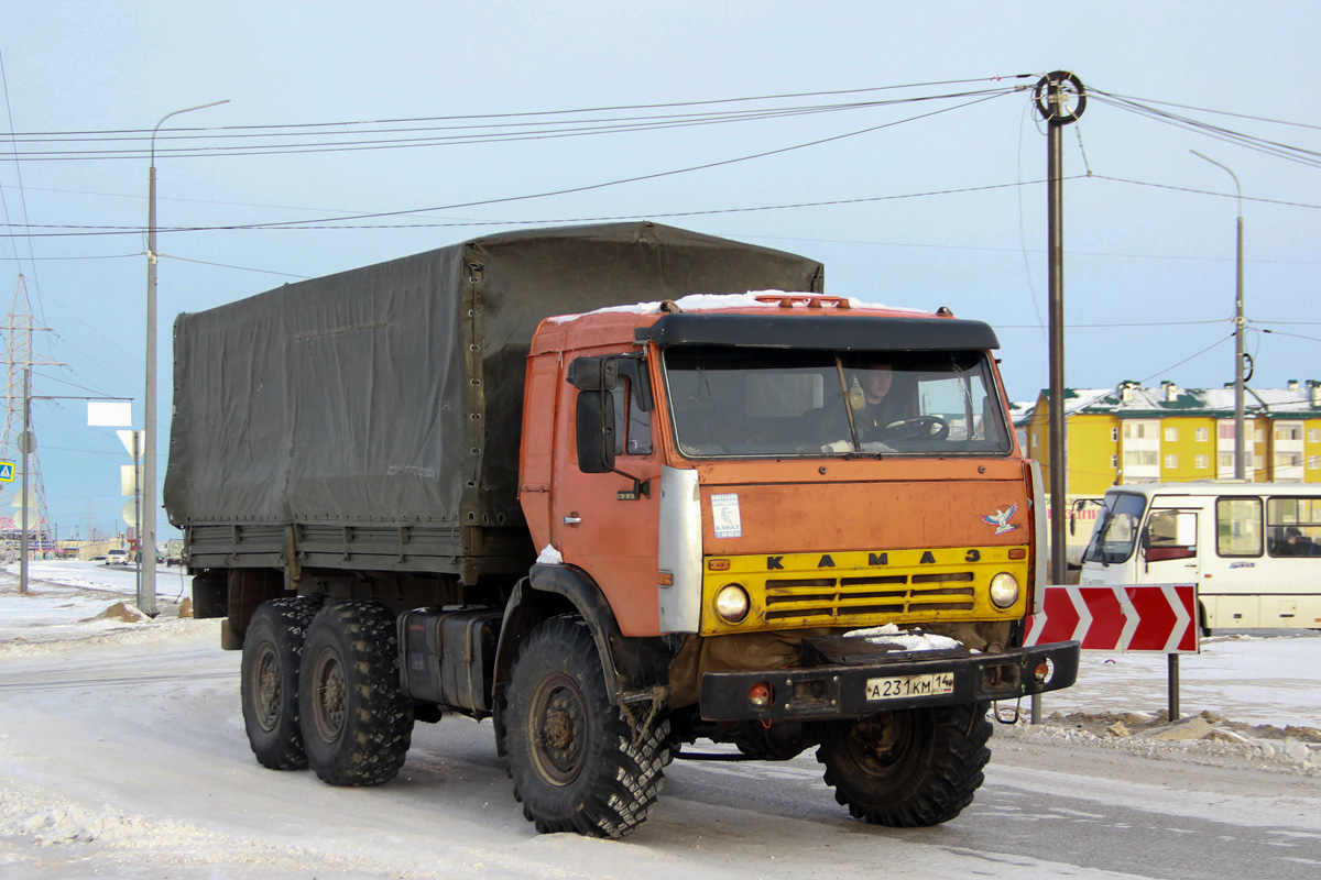 Саха (Якутия), № А 231 КМ 14 — КамАЗ-43101