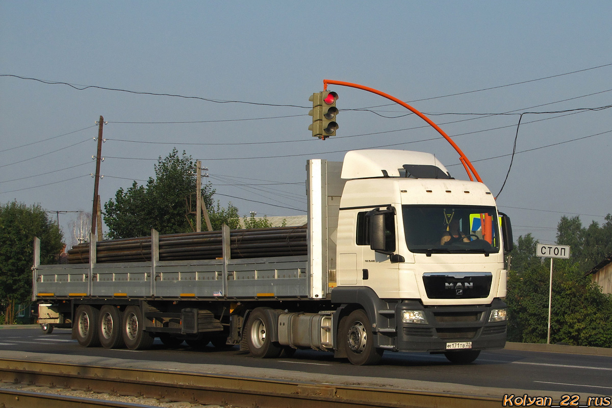 Алтайский край, № М 171 ТВ 22 — MAN TGS 19.400