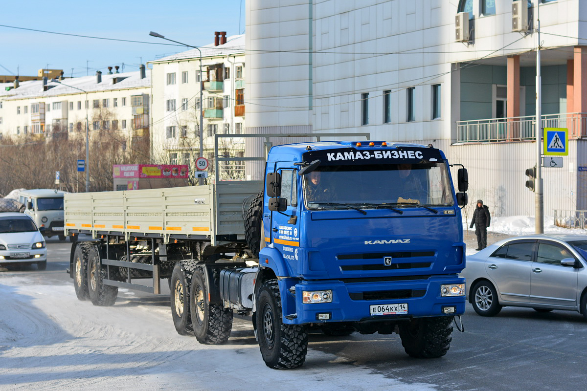 Саха (Якутия), № Е 064 КХ 14 — КамАЗ-44108-RF(08) [44108F-R]