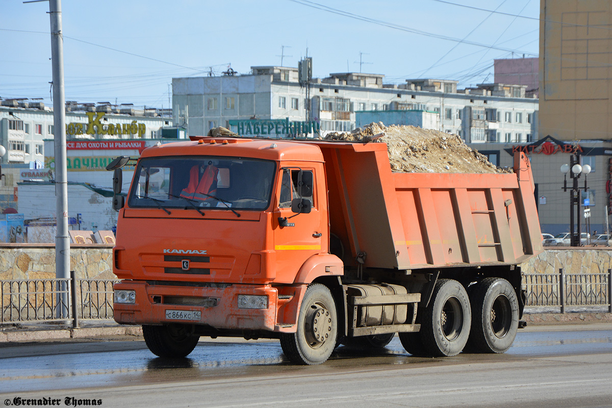 Саха (Якутия), № С 866 КС 14 — КамАЗ-65115-N3(78)