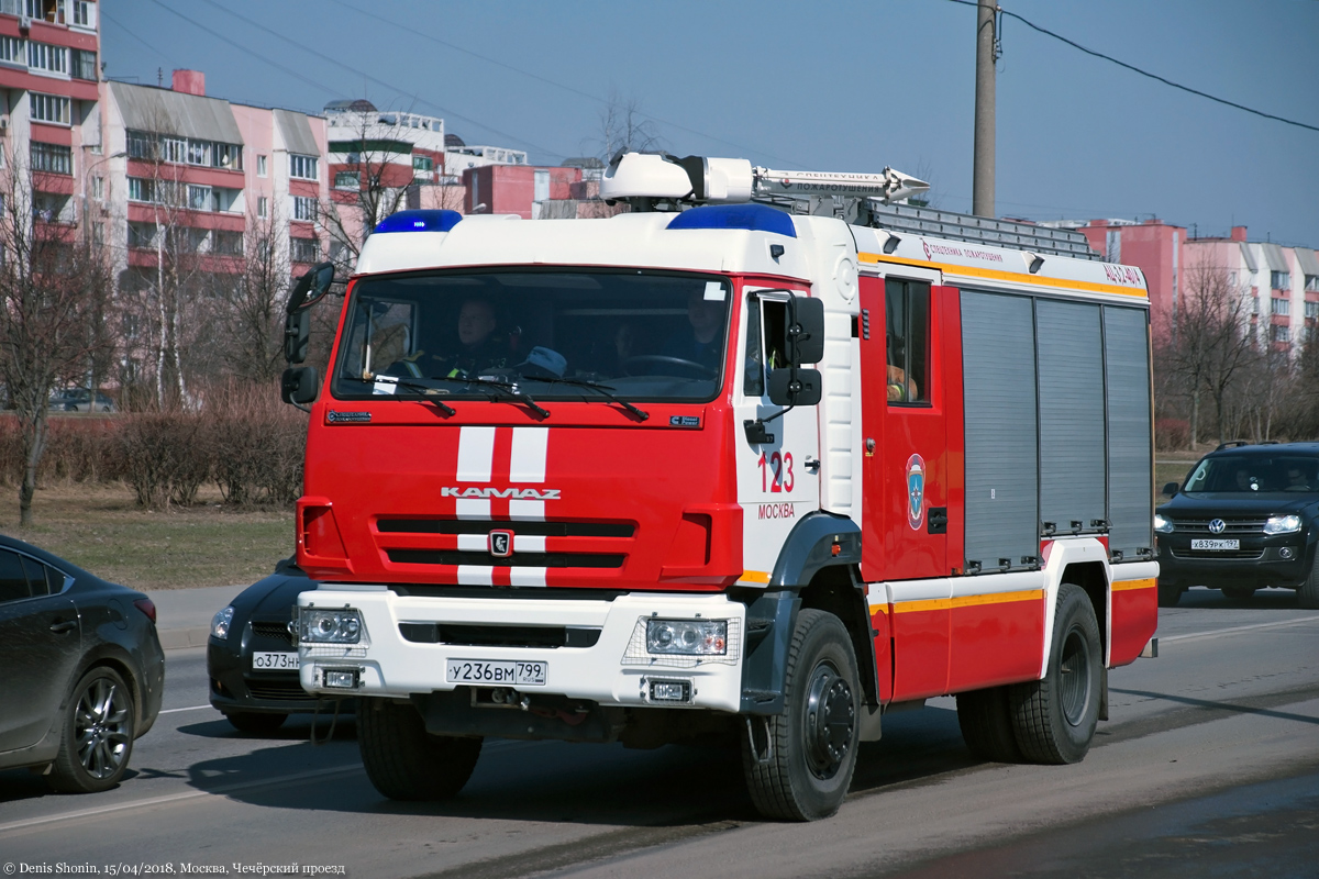 Москва, № У 236 ВМ 799 — КамАЗ-5387-RF(08) [53870F-R]