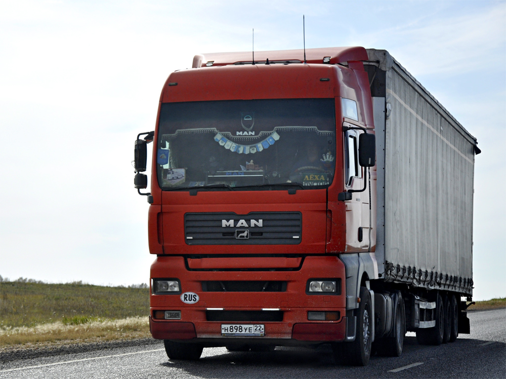 Алтайский край, № Н 898 УЕ 22 — MAN TGA 18.410