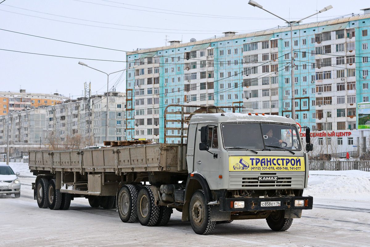 Саха (Якутия), № С 858 ЕТ 14 — КамАЗ-54115-15 [54115R]