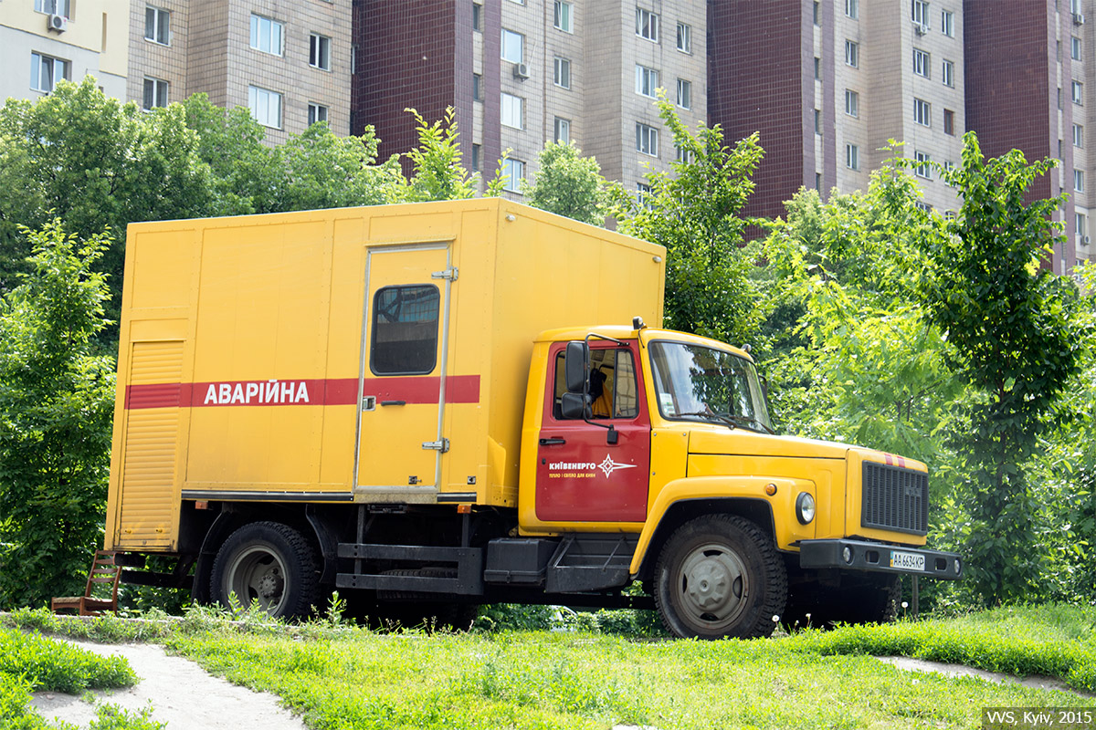 Киев, № АА 6634 КР — ГАЗ-3309