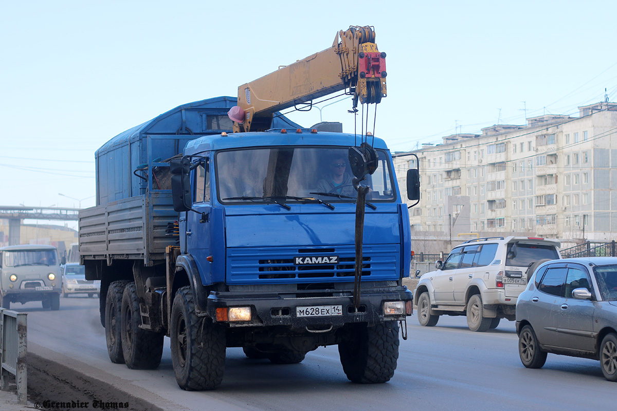 Саха (Якутия), № М 628 ЕХ 14 — КамАЗ-43118-10 [43118K]