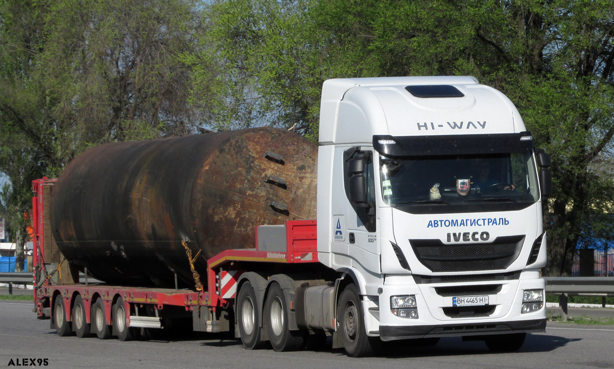 Одесская область, № ВН 4465 НІ — IVECO Stralis ('2012) 500