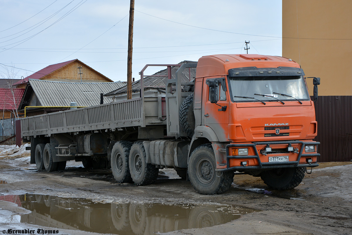 Саха (Якутия), № О 323 КК 14 — КамАЗ-44108-24 [441083]