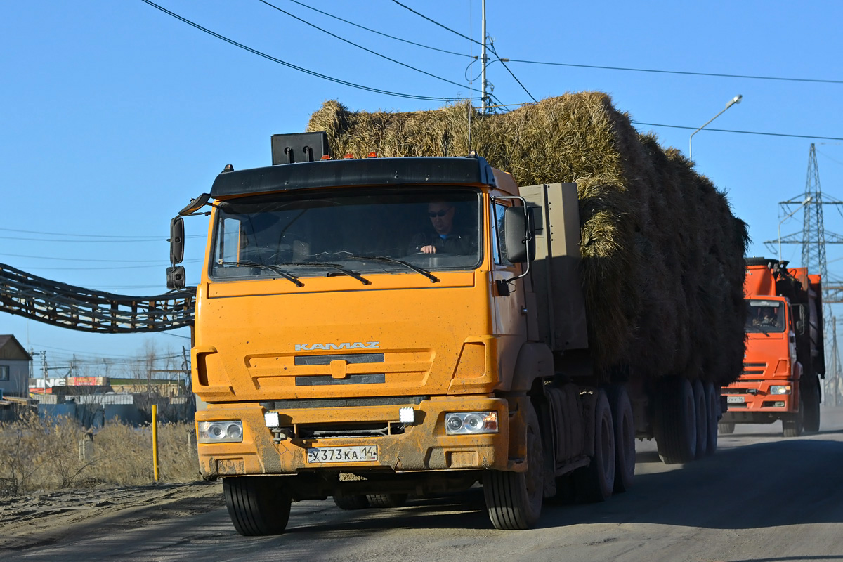 Саха (Якутия), № У 373 КА 14 — КамАЗ-65116-N3(78)