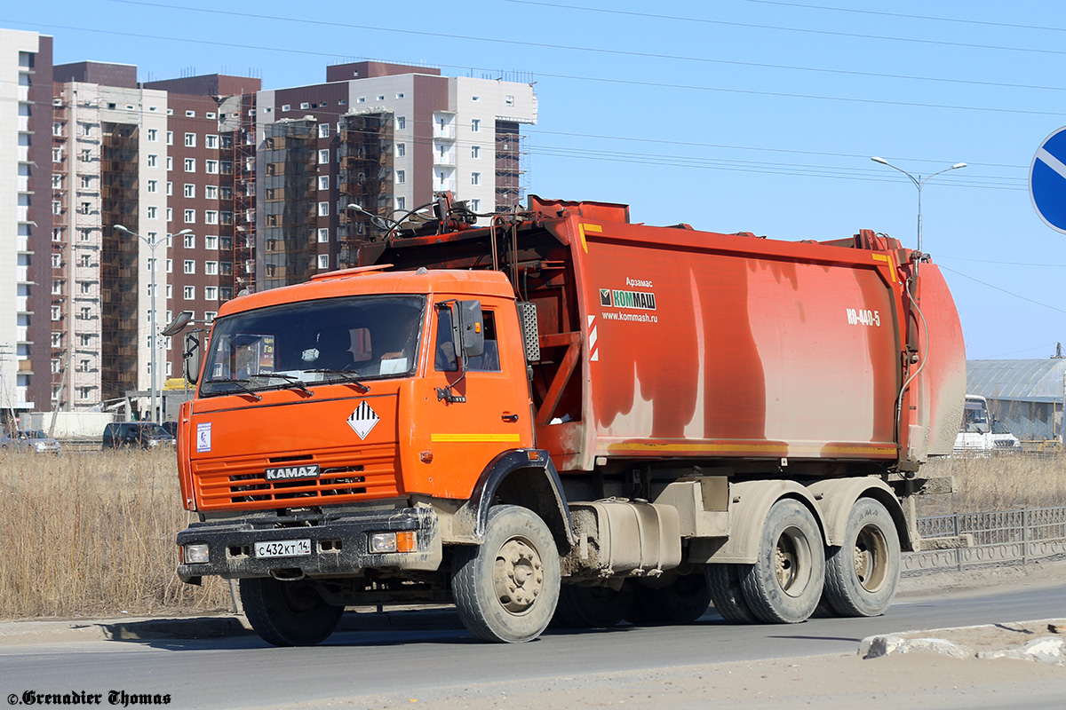 Саха (Якутия), № С 432 КТ 14 — КамАЗ-65115-62