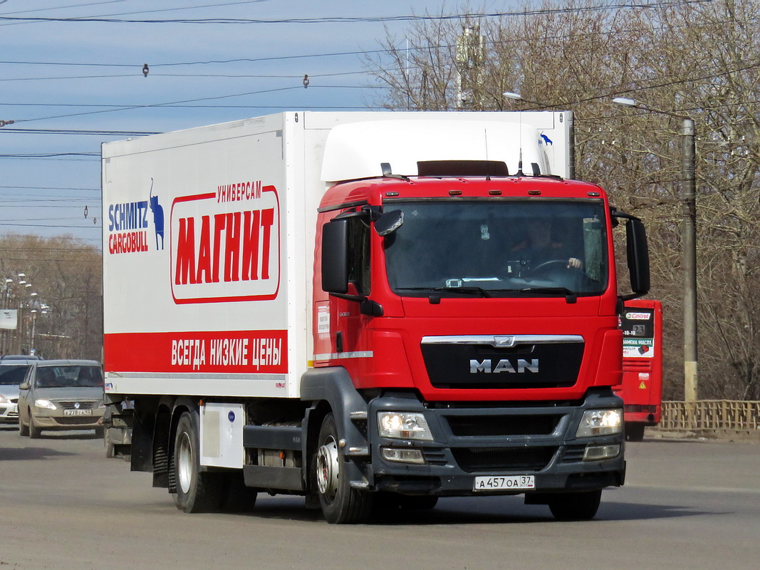 Ивановская область, № А 457 ОА 37 — MAN TGS 28.360