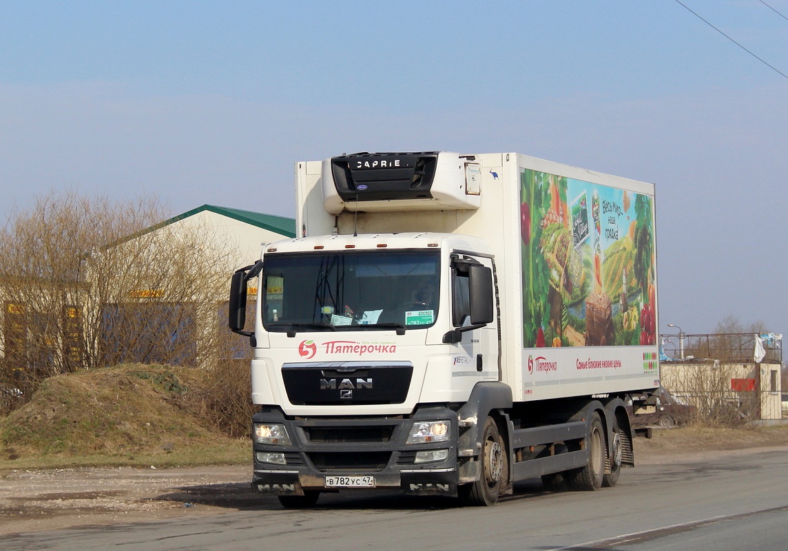 Санкт-Петербург, № В 782 УС 47 — MAN TGS 26.350