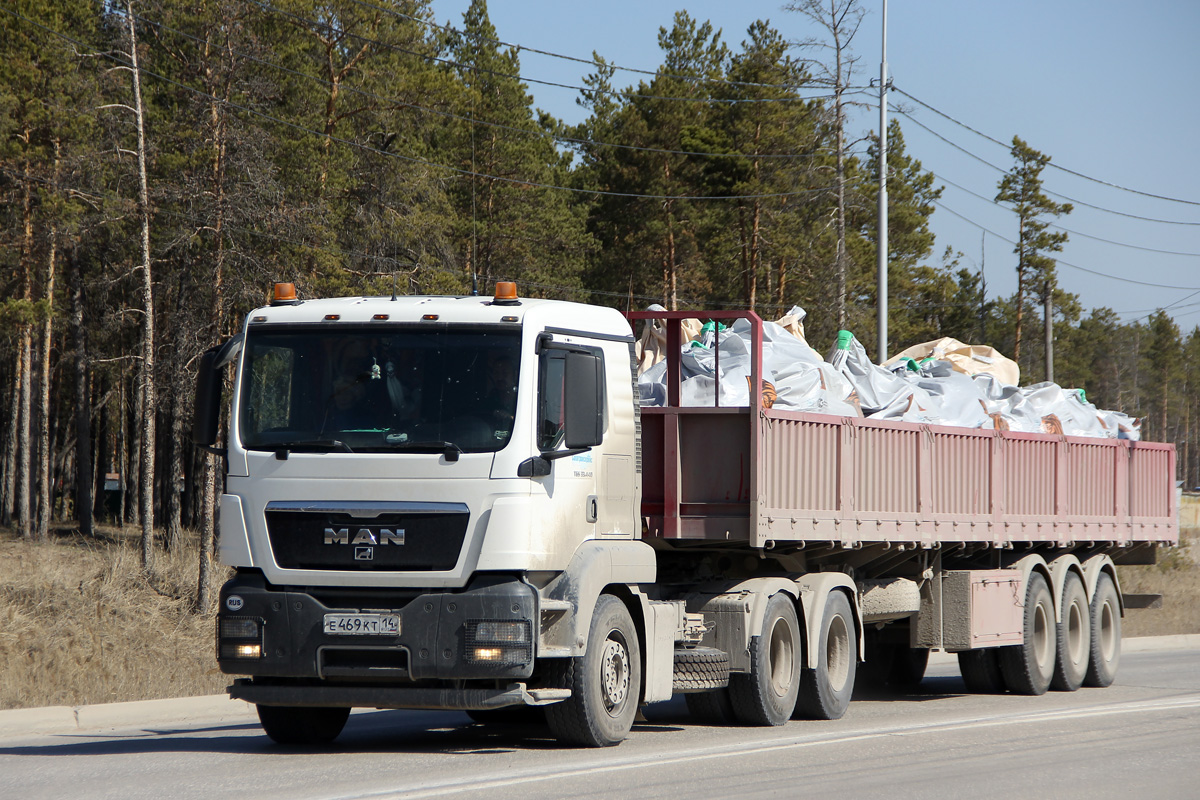 Саха (Якутия), № Е 469 КТ 14 — MAN TGS 33.440
