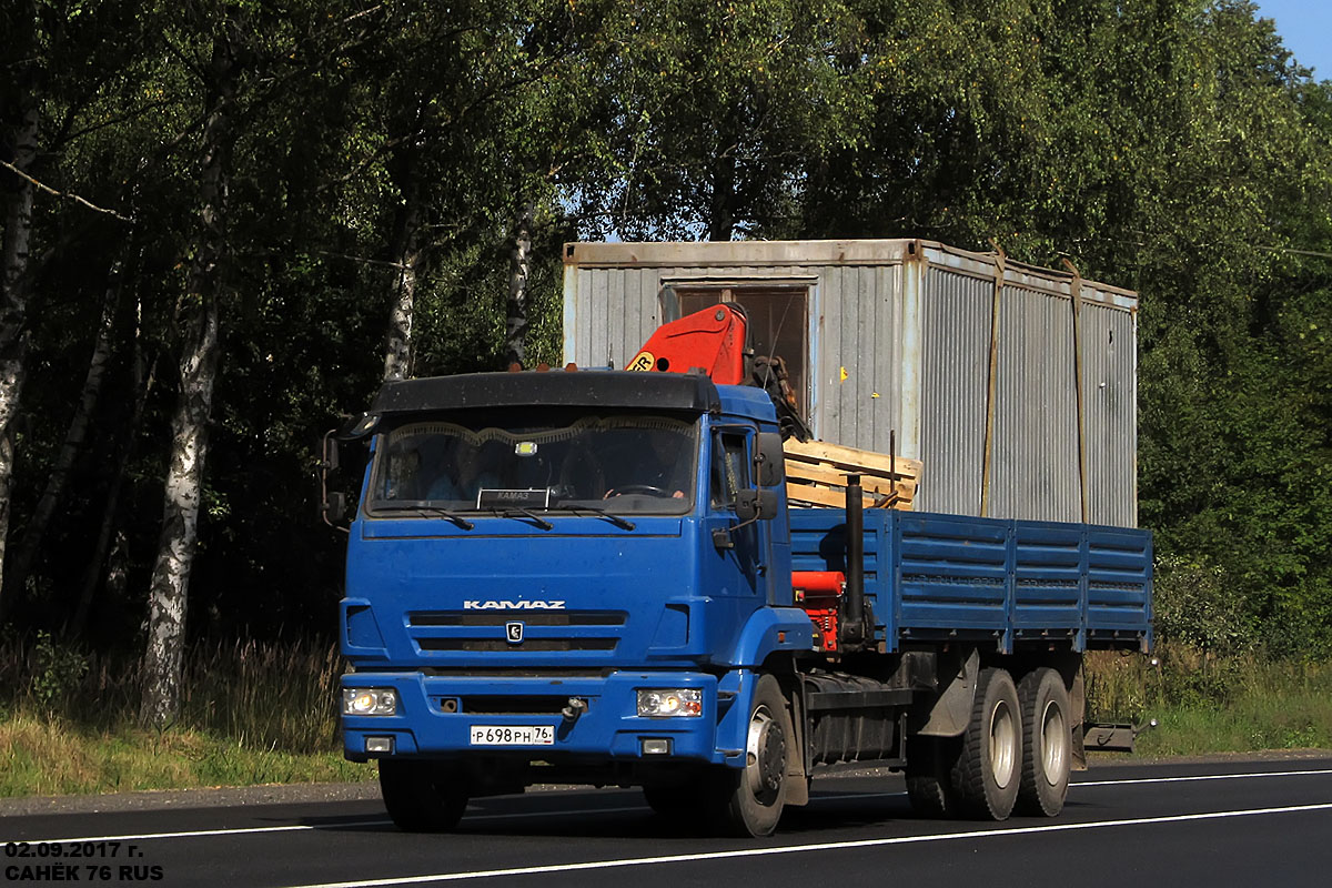 Ярославская область, № Р 698 РН 76 — КамАЗ-65117-N3(78)