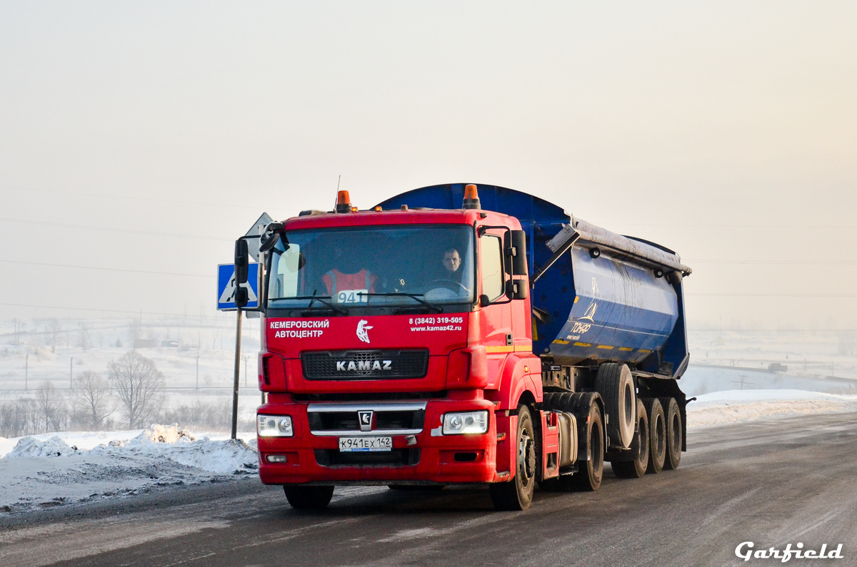 Кемеровская область, № К 941 ЕХ 142 — КамАЗ-5490-S5(87)