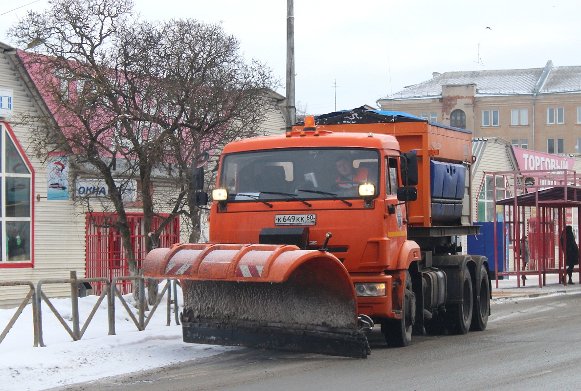 Псковская область, № К 649 КК 60 — КамАЗ-65115-D3(97)