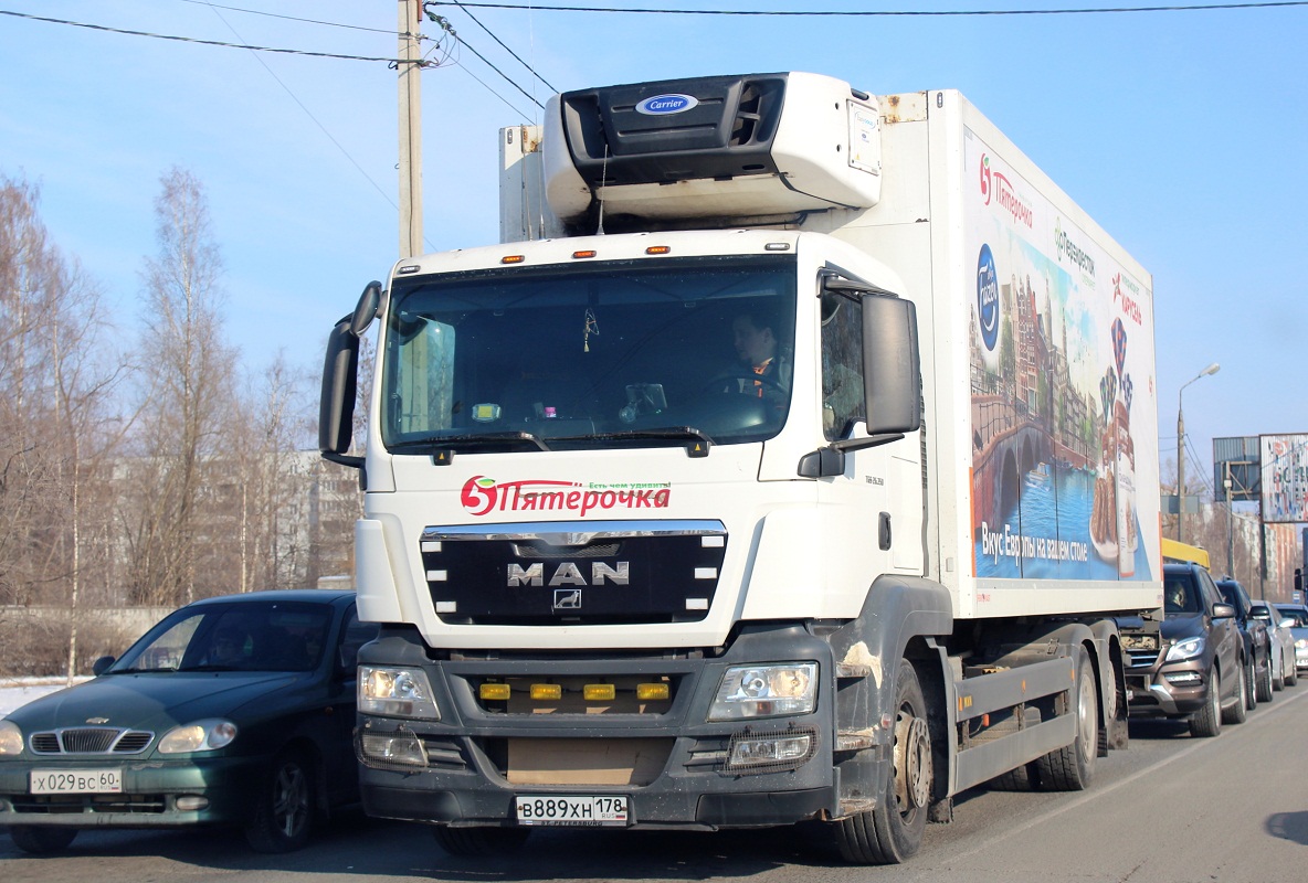 Санкт-Петербург, № В 889 ХН 178 — MAN TGS 26.350