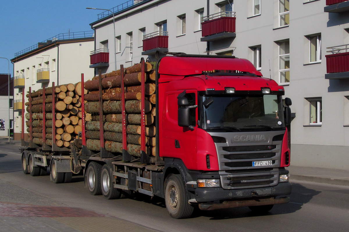 Литва, № FFD 439 — Scania ('2009-2011, общая модель)