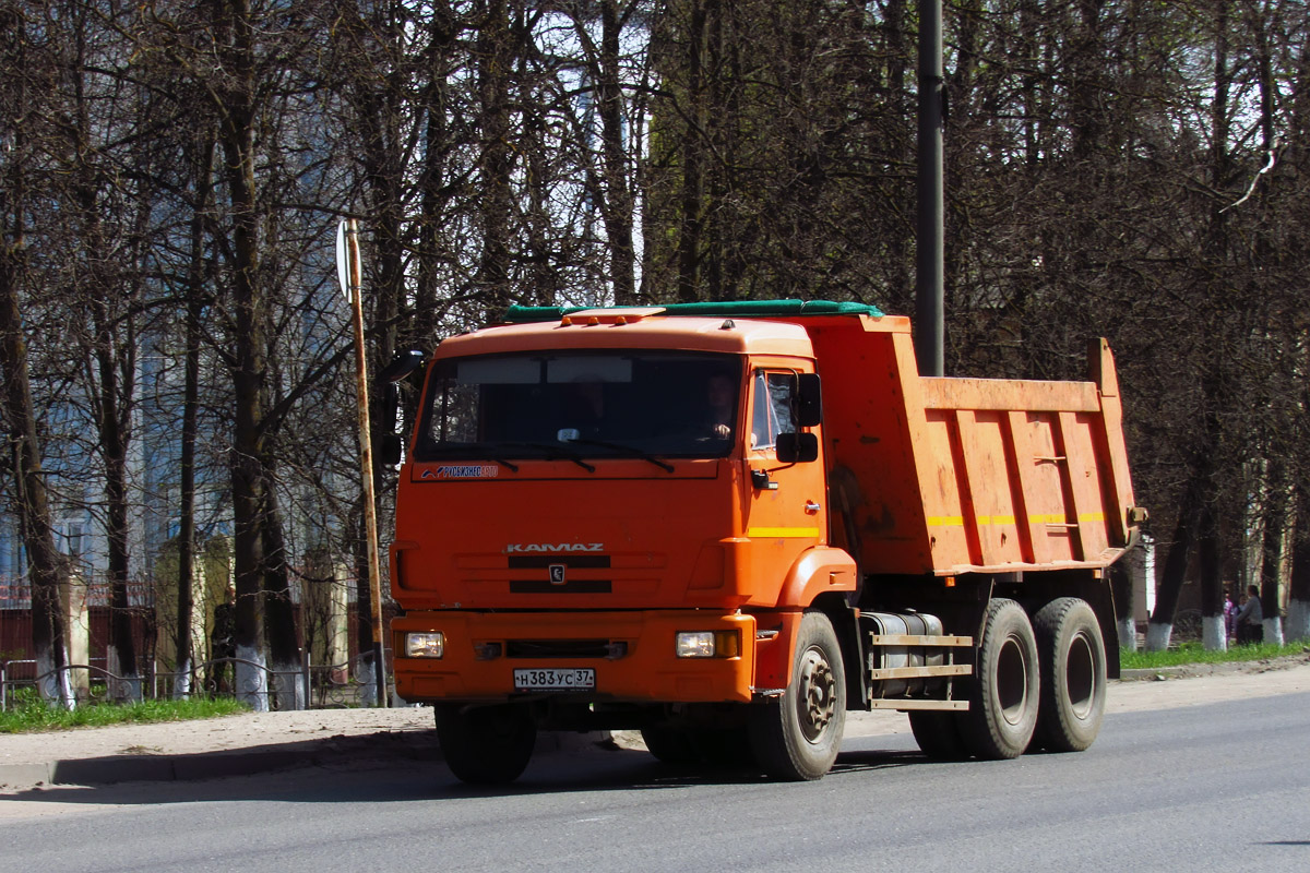 Ивановская область, № Н 383 УС 37 — КамАЗ-65115-N3(78)