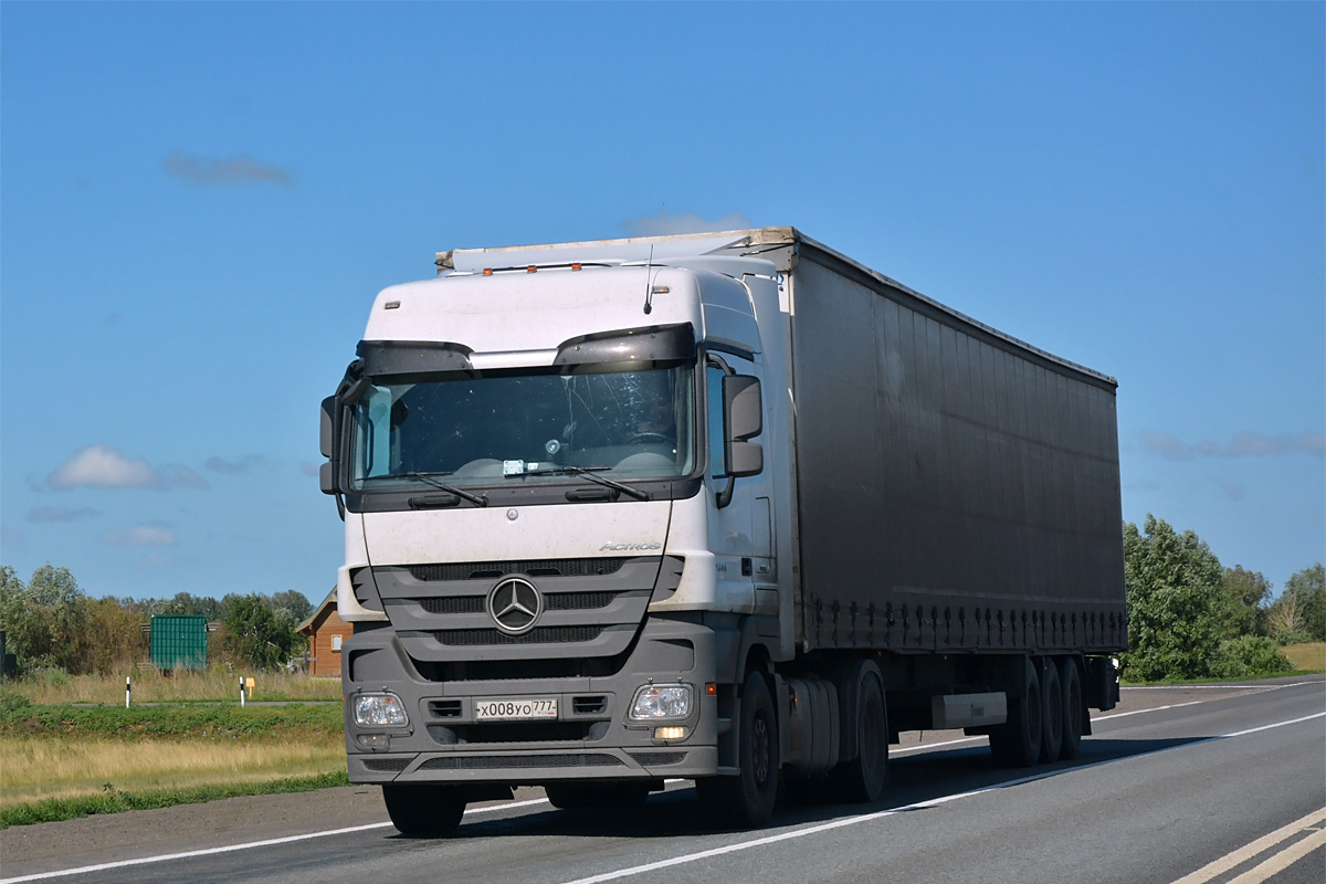 Москва, № Х 008 УО 777 — Mercedes-Benz Actros ('2009) 1844