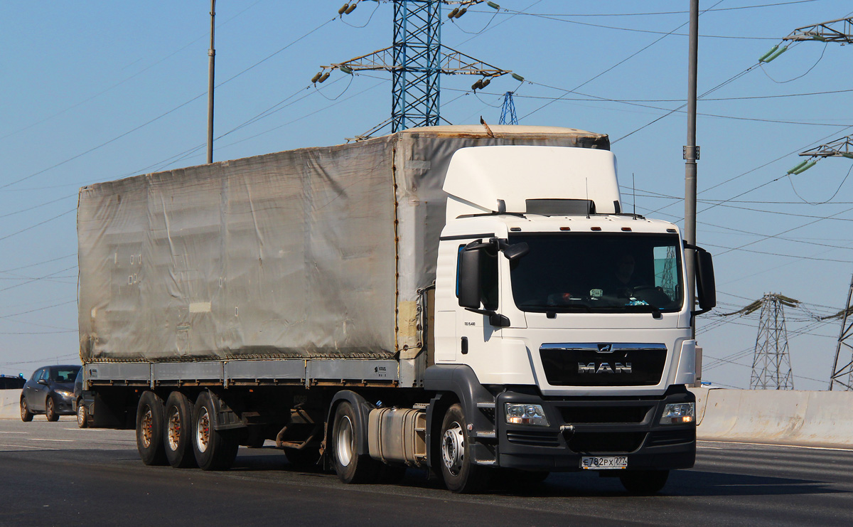 Москва, № Е 782 РХ 777 — MAN TGS 19.400