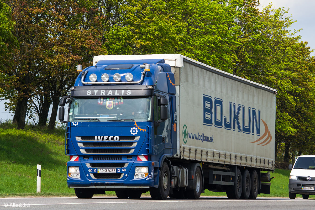 Закарпатская область, № АО 4826 ВЕ — IVECO Stralis ('2007) 500