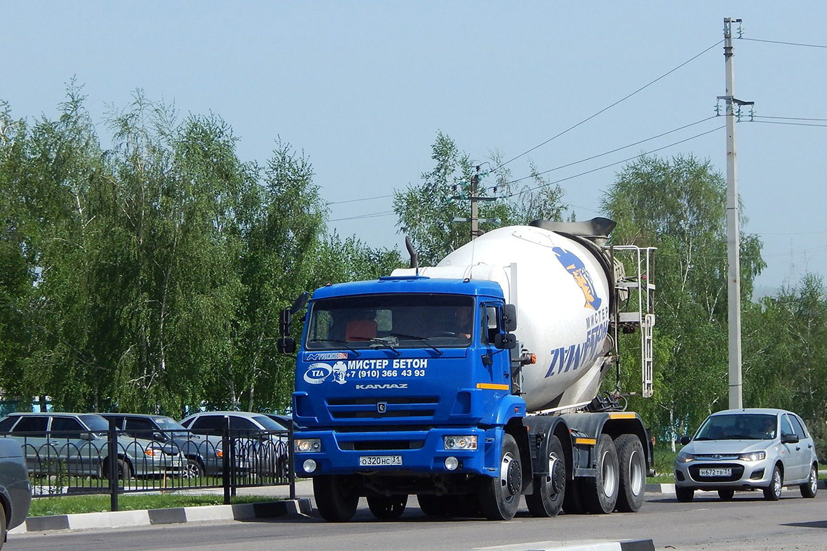 Белгородская область, № О 320 НС 31 — КамАЗ-6540-L4(19)