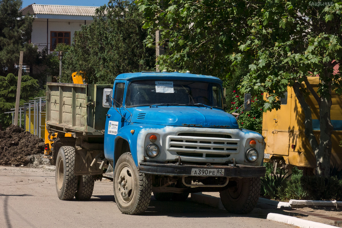 Крым, № А 390 РЕ 82 — ЗИЛ-495710