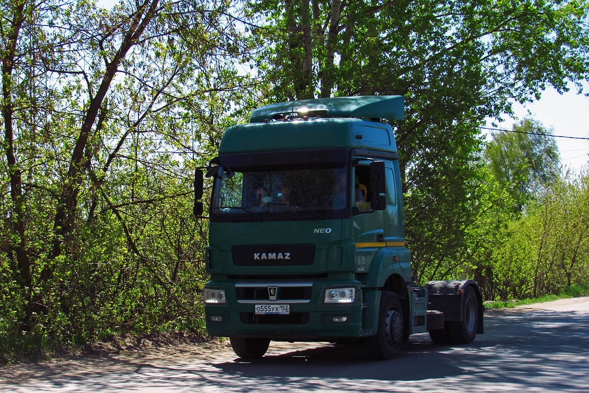 Нижегородская область, № О 555 УХ 152 — КамАЗ-5490-S5(87)